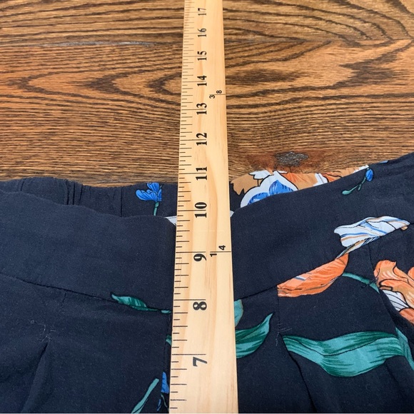 Cotton On Slip On Comfy Pants Floral XXS 04/2018 Dark Blue - Picture 5 of 7